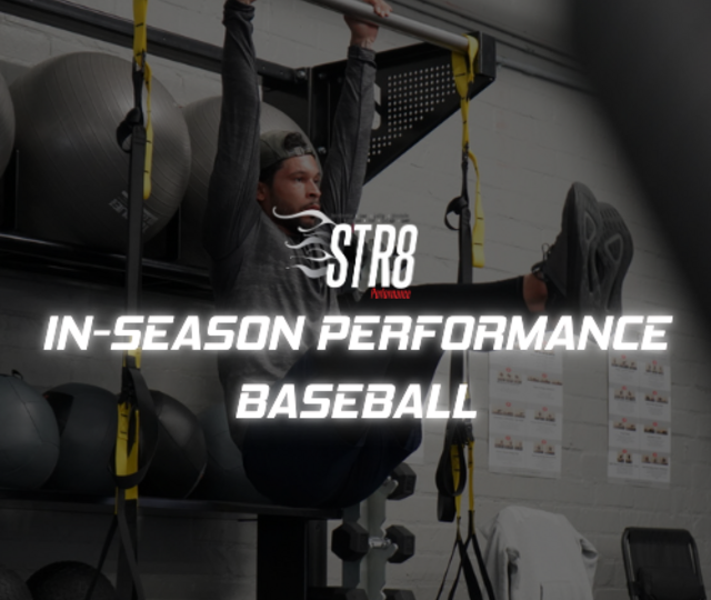 In-Season Training Plan - Baseball 