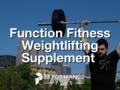 Functional Fitness Weightlifting Supplement Program